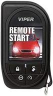 🚗 viper remote replacement 7945v: premium color oled 2 way remote with 1 mile range for enhanced car control логотип