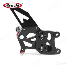 img 2 attached to 🔧 Arashi(Version 2.0) Adjustable Rearsets for HONDA CBR600RR: Improve Performance with ABS Motorcycle Foot Pegs and Footrests