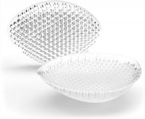 img 4 attached to FEMAGIQUE Silicone Bra Pads Inserts - Waterproof & Perforated A-B Cup For Bathing Suit & Swimming