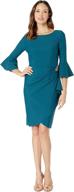 alex evenings slimming sleeves regular women's clothing : dresses logo