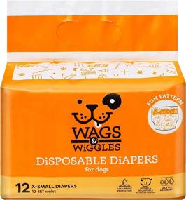 img 3 attached to Wags Wiggles Female Diapers X Small