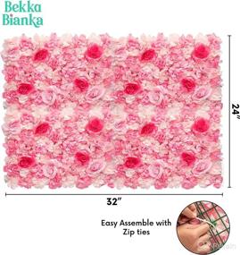 img 3 attached to 🌺 Stunning Carnation 3D Flower Wall Decor - Perfect for Weddings, Birthdays, Nurseries, and Salons!