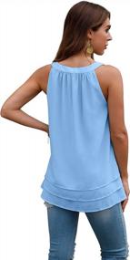 img 1 attached to Fashionable And Comfortable Women'S Halter Sleeveless Tank Tops From GRECERELLE