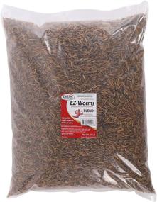 img 4 attached to 🐛 EZ Worms: Premium Blend of Dried Mealworms & Black Soldier Fly Larvae (BSFL) - The Ultimate Healthy Insect Treat for Chickens, Bluebirds, Sugar Gliders, Hedgehogs, Squirrels, Skunks, Reptiles, Turtles, and Fish