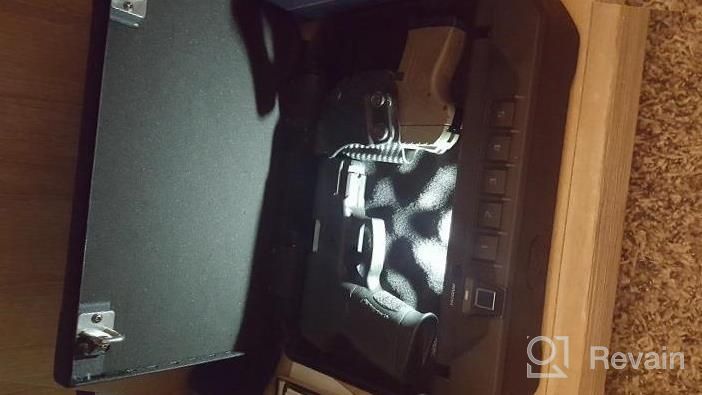 img 1 attached to VAULTEK VS20I Biometric Handgun Safe With Auto-Open Lid, Bluetooth 2.0 And Rechargeable Battery (Biometric) review by Jason Marquez