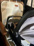 img 1 attached to Protect Your Car Seats With Siivton Car Seat Protectors - Ideal For Child Car Seats, Leather And Fabric Seats, 2 Mesh Pockets, Non-Slip Backing, Protects From Baby Or Pet Mess (2 Pack) review by Brian Faxon