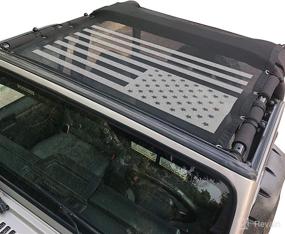 img 4 attached to Sukemichi Wrangler Sunshade Protection 1996 2007