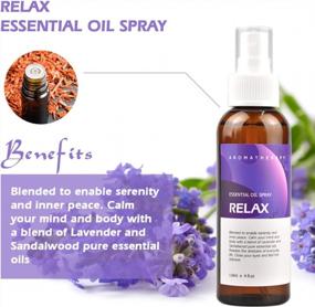 img 3 attached to 4 Fl Oz Benatu Aromatherapy Lavender Essential Oil Blend Spray With Sandalwood Multi-Use Mist For Body, Hair, Linens, Car, Fragrant Room Sprays & Pillow Toilet