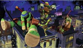 img 2 attached to Teenage Mutant Ninja Turtles Cityscape Wall Mural 10.5Ft X 6Ft RoomMates JL1297M Spray And Stick Removable Decal