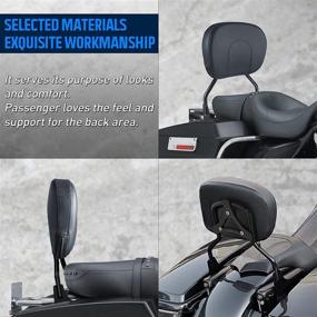 img 2 attached to Benlari Passenger Backrest Compatible 1997 2008