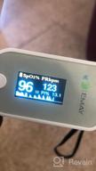 img 1 attached to FACEIL Digital Pulse Oximeter Fingertip Blood Oxygen Saturation Monitor With LED Display, Fast Spo2 Level Reading Heart Rate And Perfusion Index - Includes Lanyard & Batteries review by Pat Haberman