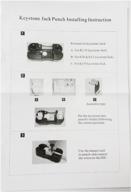 universal keystone punch down tool for cat6, cat5e, rj11 and rj12 jacks by imbaprice логотип