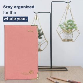 img 3 attached to Stay Organized In 2022 With POPRUN Daily Planner - Hourly One Page Per Day Appointment Book With Monthly Calendar And Pocket Size