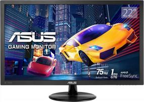 img 3 attached to Asus VP228QG: 21.5-Inch Screen Monitor with 🖥️ 1920x1080p, 75Hz, Blue Light Filter, Built-in Speakers, & More
