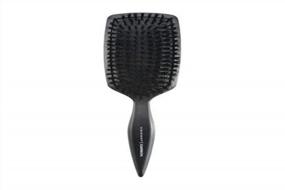img 1 attached to Cricket Carbon Brush For Blow Drying And Styling, Large Wide Anti-Static Paddle Hairbrush For All Hair Types