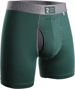 img 4 attached to Experience Comfort And Support With 2UNDR Men'S Power Shift 6" Boxer Briefs