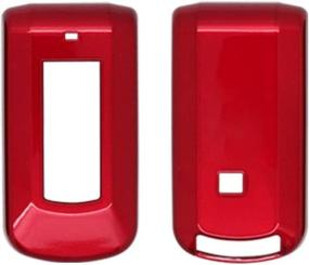 img 3 attached to 🔴 SEGADEN Metallic Red ABS Hard Case Holder for MITSUBISHI Smart Remote Key Fob 2 3 Button SV0520