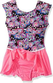 img 1 attached to Jacques Moret Classic Skirted Leotard Girls' Clothing via Active