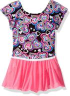 jacques moret classic skirted leotard girls' clothing via active logo