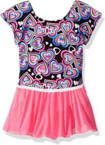 img 2 attached to Jacques Moret Classic Skirted Leotard Girls' Clothing via Active