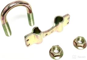 img 3 attached to 🔩 Heavy Duty Universal 1" U-Bolt Clamp with Yellow Zinc Coating for Enhanced Rust Protection, Suitable for Toyota and GM Applications (1 PACK)