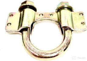 img 4 attached to 🔩 Heavy Duty Universal 1" U-Bolt Clamp with Yellow Zinc Coating for Enhanced Rust Protection, Suitable for Toyota and GM Applications (1 PACK)