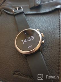 img 12 attached to 📶 Enhanced Wi-Fi NFC Enabled FOSSIL GEN 4 Sport Smartwatch 43mm - Smokey Blue Shade
