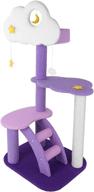 🐈 lucky monet cat activity tree: ultimate climbing tower with scratching post logo