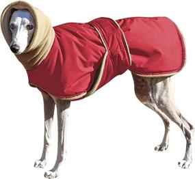 img 4 attached to 🐶 Didog Waterproof Dog Winter Jackets - Keep Your Pet Warm and Dry in Cold Weather with Soft Fleece Lining and Windproof Design - Perfect Outdoor Apparel for Medium to Large Dogs, Red