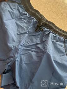 img 5 attached to Stay Stylish And Comfortable With AOTORR Men'S Quick Dry Swim Trunks With Back Zipper Pockets