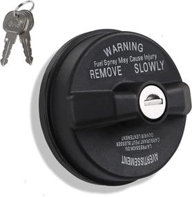 img 4 attached to High-Quality Locking Gas Cap with 2 Keys for Jeep Ram Chrysler 🔒 Dodge - Secure Fuel Cap Compatible with Multiple Models - Easy Replacement for 05278655AB