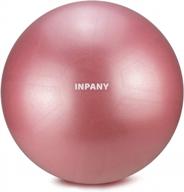 2200lbs support exercise ball - inpany 45-85cm extra thick yoga ball chair for home, office & gym use logo
