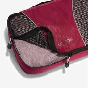 img 2 attached to 🧳 Efficiently Organize Your Travels with eBags Classic 6pc Packing Cubes in Eggplant