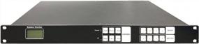 img 2 attached to 4K Ready ISEEVY HDMI Matrix Switch With 4 In 4 Out Full Channel Support And Visual Buttons For Effortless Operation