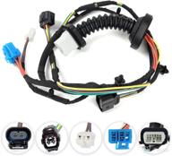 🔌 aumtoni rear door wiring harness for dodge ram 1500 2500 3500 4500 5500 - compatible with oem connectors 56051931aa 56051931ab 56051694aa 645506 logo