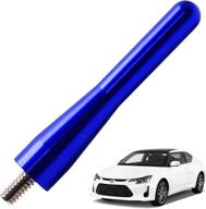 blue 3-inch japower replacement antenna for scion tc (2002-2021) - enhancing style & performance in your automotive, car, or truck logo