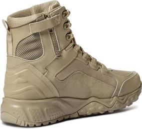img 2 attached to Durable Military Tactical Boots For Men, 6-Inch Lightweight Combat Boots Ideal For EDC, Outdoor Work And Activities - CQR