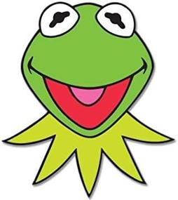 img 1 attached to 🐸 Kermit Muppets Jim Henson Vinyl Car Sticker Decal - 2.5" - Fun and Memorable Muppet Character for Your Vehicle