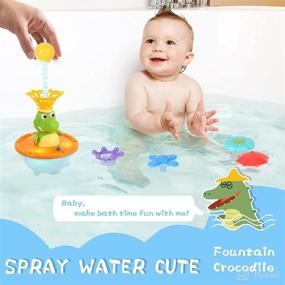 img 3 attached to UOYHXQ Crocodile Automatic Toddlers Sprinkler