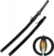 full-size makoto handmade musashi ring samurai katana sword - sharp & practical логотип