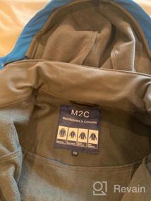 img 6 attached to M2C Boys Girls Hooded Windbreaker: Cozy Fleece Lined Softshell Jacket