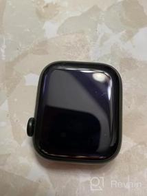 img 6 attached to Водонепроницаемый защитный чехол для экрана Apple Watch Series 8 и 7 — Goton [2 в 1] с защитной крышкой для ПК на 360 градусов, передним и задним бампером и встроенными аксессуарами из закаленного стекла