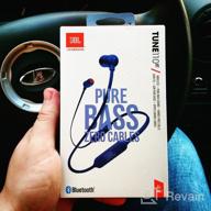 img 1 attached to JBL T110BT Wireless In-Ear Headphones Three-Button Remote Microphone (Gray) review by Ada Dudek