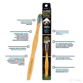 img 2 attached to 🌿 Go Green with Woobamboo: Eco-Friendly Toothbrush Bundle for Sustainable Oral Care