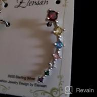 img 1 attached to 7-Star Sterling Silver Ear Jewelry With CZ- Perfect Gift For Women'S Birthday review by Jon Thompson