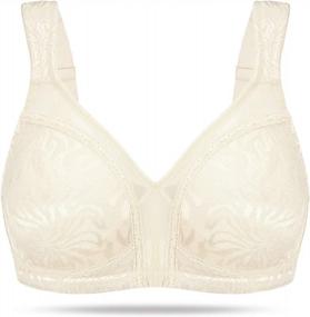 img 4 attached to Flattering Support: HANSCA Full Figure Minimizer Bras For Large Busted Women