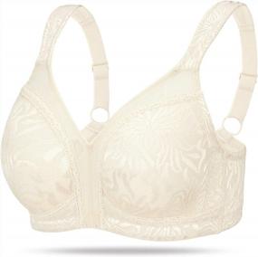 img 3 attached to Flattering Support: HANSCA Full Figure Minimizer Bras For Large Busted Women