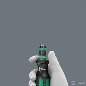 img 2 attached to 🔧 Wera 05073541001 Kraftform 817 R SB Hexagon Premium Plus Bitholding Screwdriver - Best 1/4" Head Bayonet Blade Tool with Rapidator Quick-Release Chuck and 133mm Blade Length