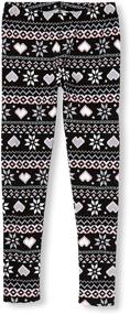 img 1 attached to Childrens Place Printed Leggings Heather Girls' Clothing ~ Leggings