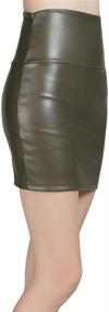 img 2 attached to Sosite Leather Bodycon Pencil Skirts & Clothing for Women - Classy & Chic!